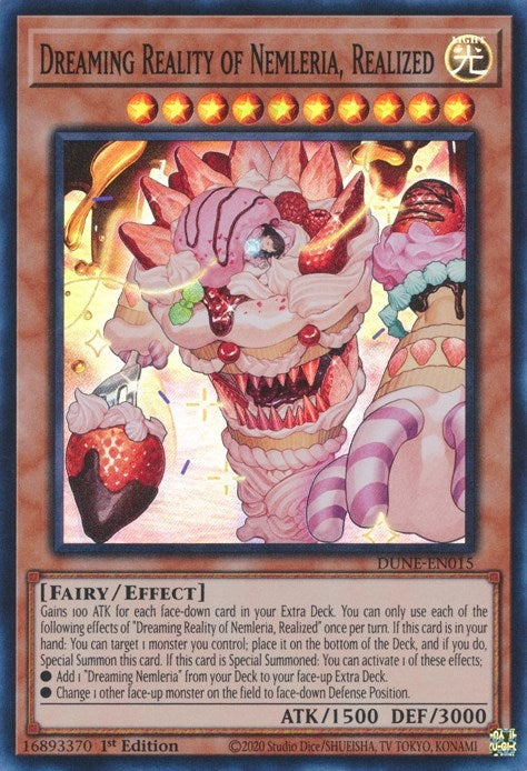 Dreaming Reality of Nemleria Realized (15) (DUNE) - YuGiOh Single