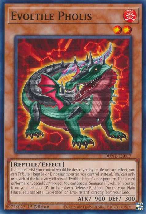 Evoltile Pholis (17) (DUNE) - YuGiOh Single