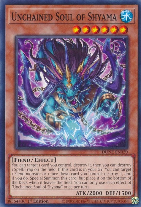 Unchained Soul of Shyama (20) (DUNE) - YuGiOh Single