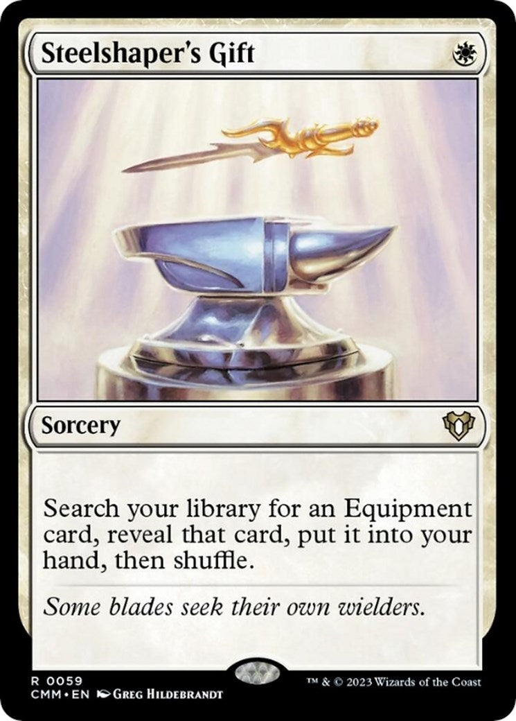 Steelshaper’s Gift (59) [CMM] - MTG Single