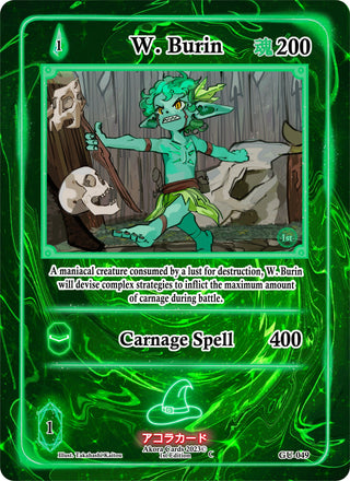 W. Burin (49) (GU1E) - Akora TCG Single