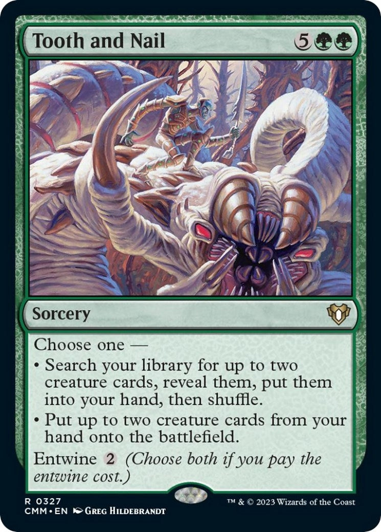 Tooth and Nail (327) [CMM] - MTG Single