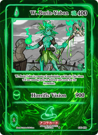 W. Burin-Yaban (50) (GU1E) - Akora TCG Single
