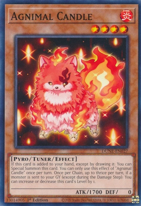Agnimal Candle (27) (DUNE) - YuGiOh Single