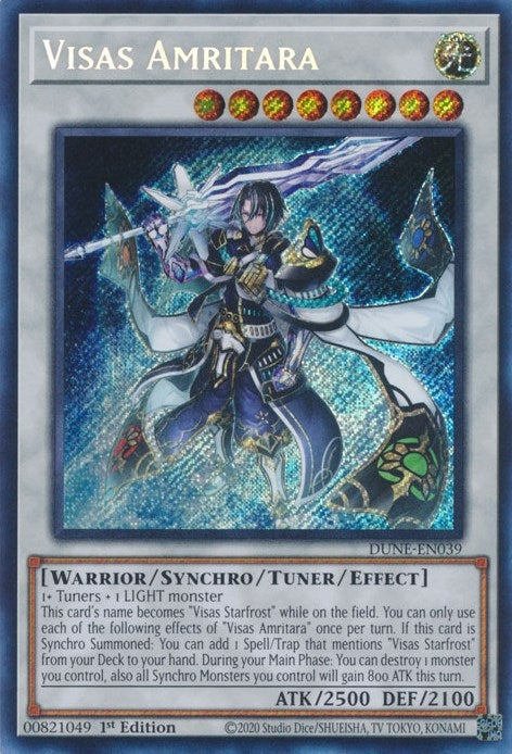 Visas Amritara (39) (DUNE) - YuGiOh Single