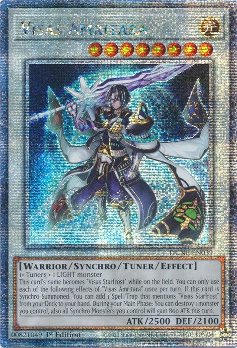 Visas Amritara (Quarter Century Secret Rare) (39) (DUNE) - YuGiOh Single
