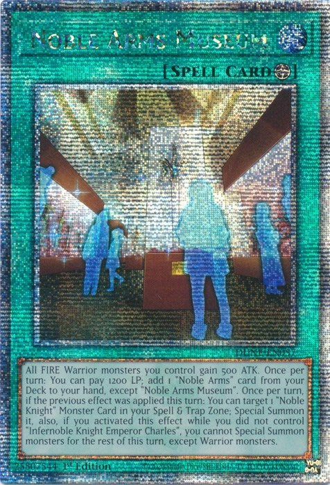 Noble Arms Museum (Quarter Century Secret Rare) (57) (DUNE) - YuGiOh Single
