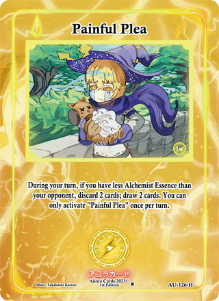 Painful Plea (Holo) (126) (AU1E) - Akora TCG Single