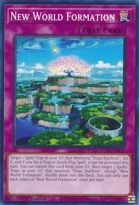 New World Formation (70) (DUNE) - YuGiOh Single