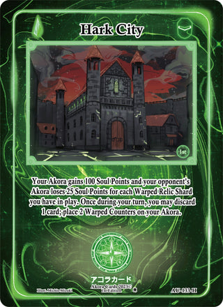 Hark City (Holo) (133) (AU1E) - Akora TCG Single
