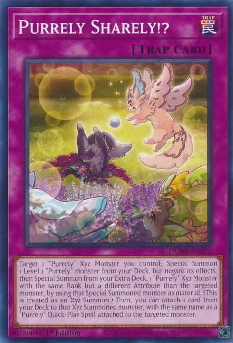 Purrely Sharely!? (75) (DUNE) - YuGiOh Single