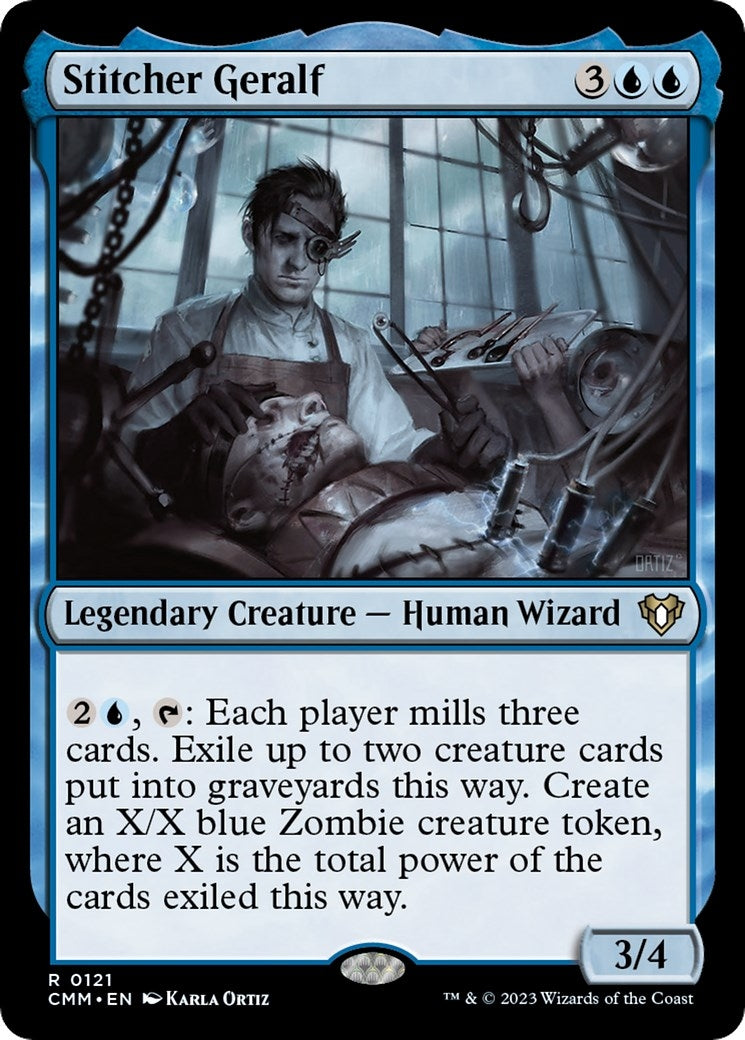 Stitcher Geralf (121) [CMM] - MTG Single