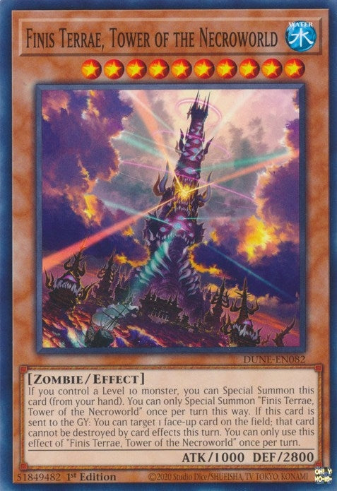 Finis Terrae Tower of the Necroworld (82) (DUNE) - YuGiOh Single