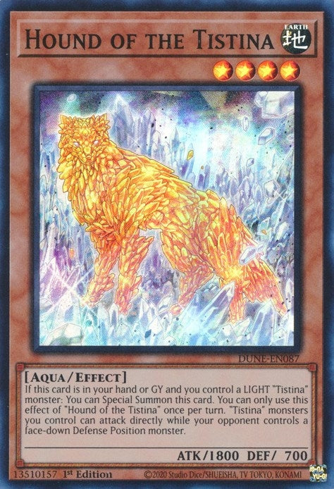 Hound of the Tistina (87) (DUNE) - YuGiOh Single