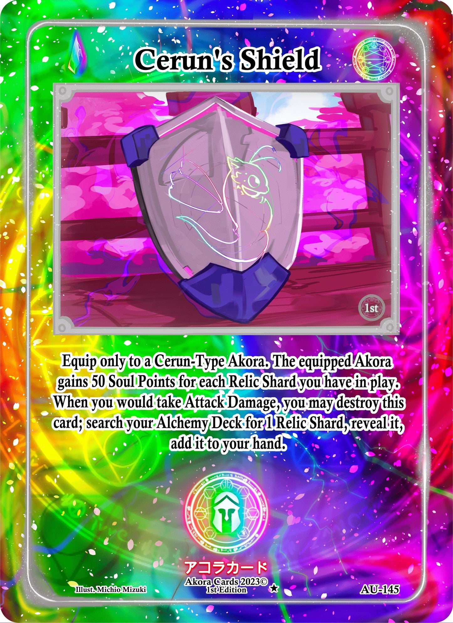 Cerun’s Shield (145) (AU1E) - Akora TCG Single