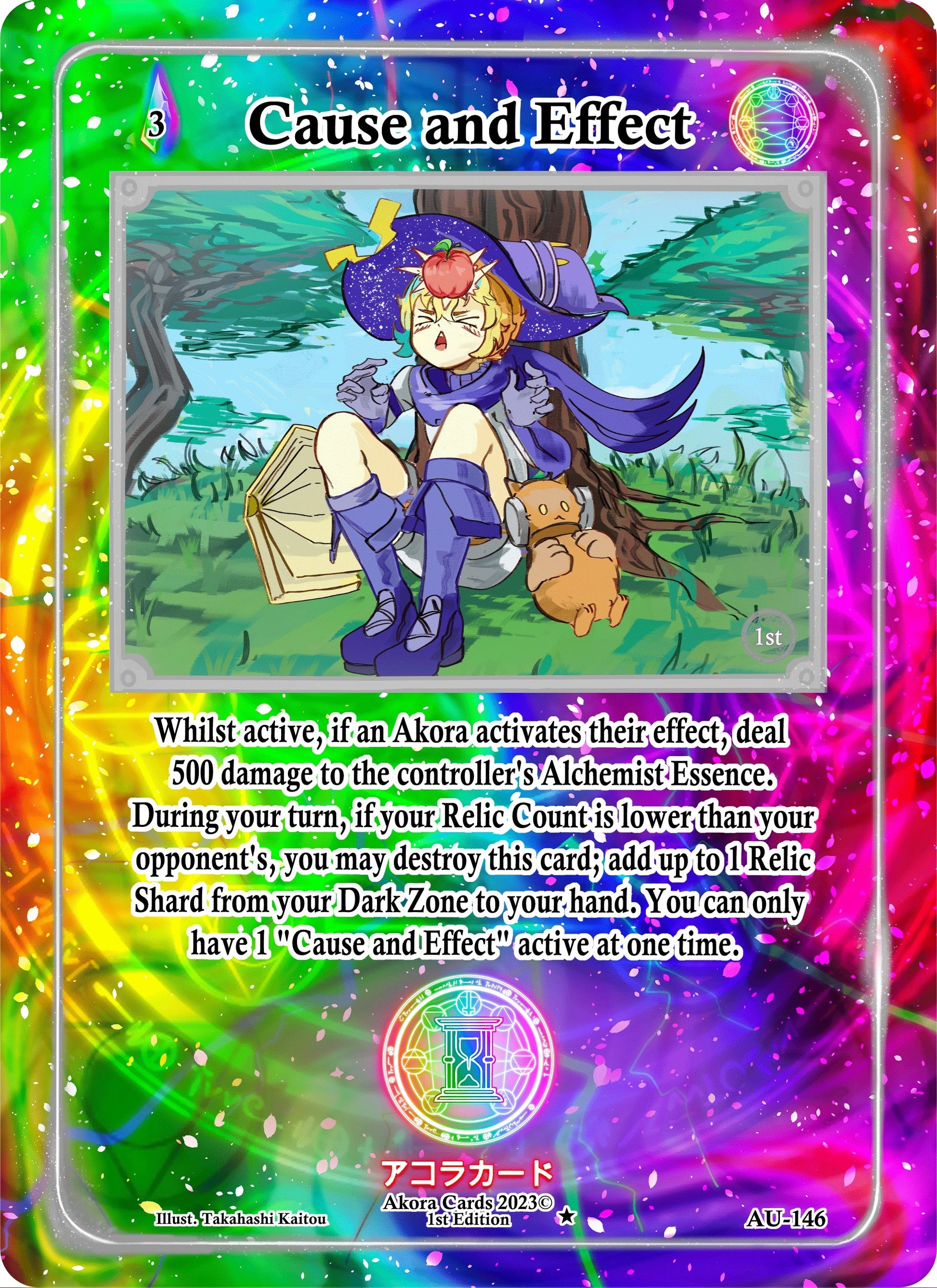 Cause and Effect (146) (AU1E) - Akora TCG Single