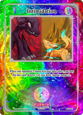 Intimidation (147) (AU1E) - Akora TCG Single