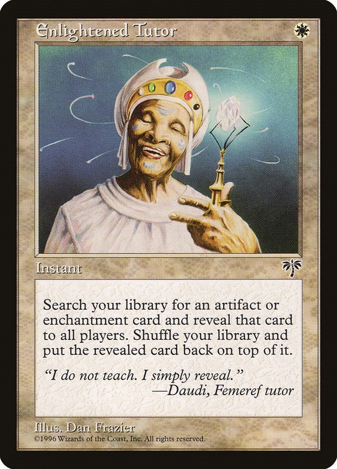 Enlightened Tutor [MIR] - MTG Single