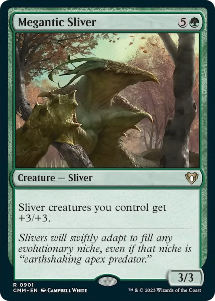 Megantic Sliver (901) [CMM] - MTG Single
