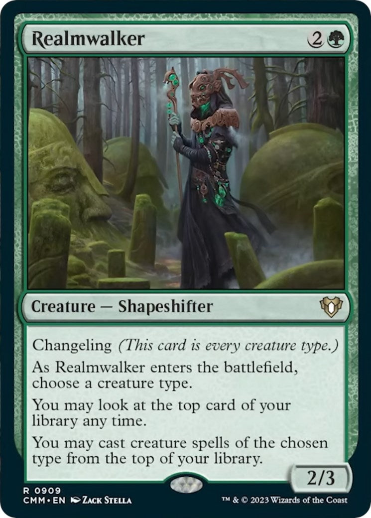 Realmwalker (909) [CMM] - MTG Single