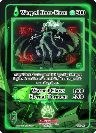 Warped Jinro-Kuzu (27) (WC1E) - Akora TCG Single