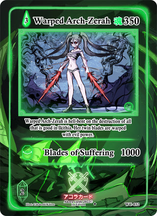 Warped Arch-Zerah (32) (WC1E) - Akora TCG Single