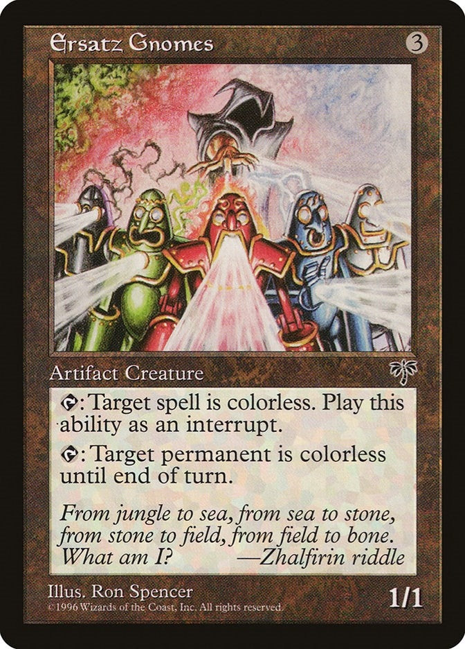 Ersatz Gnomes [MIR] - MTG Single
