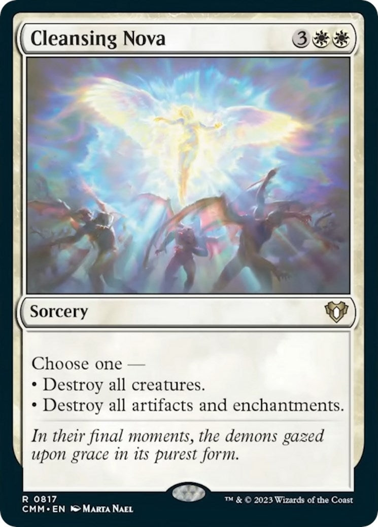 Cleansing Nova (817) [CMM] - MTG Single