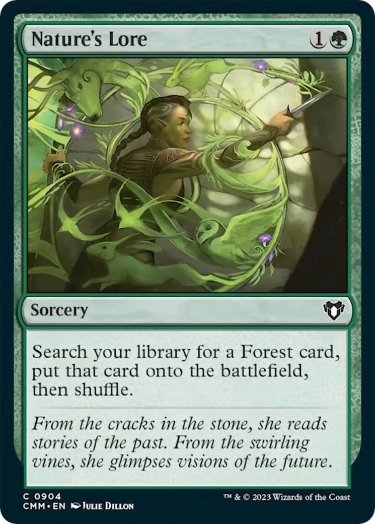 Nature’s Lore (904) [CMM] - MTG Single