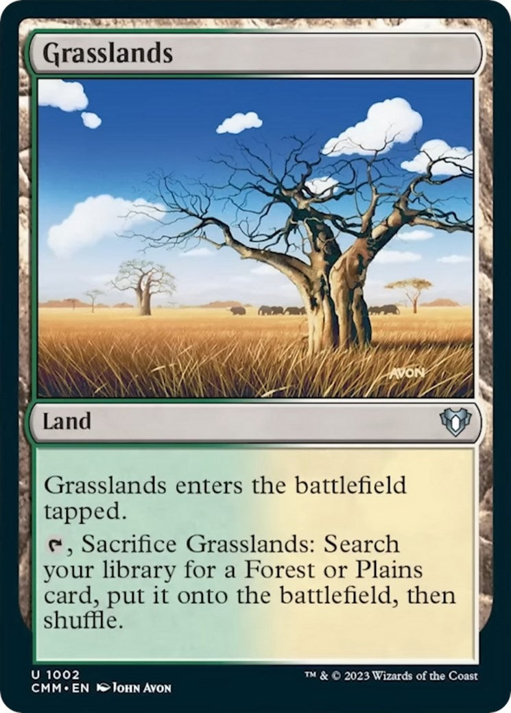 Grasslands (1002) [CMM] - MTG Single