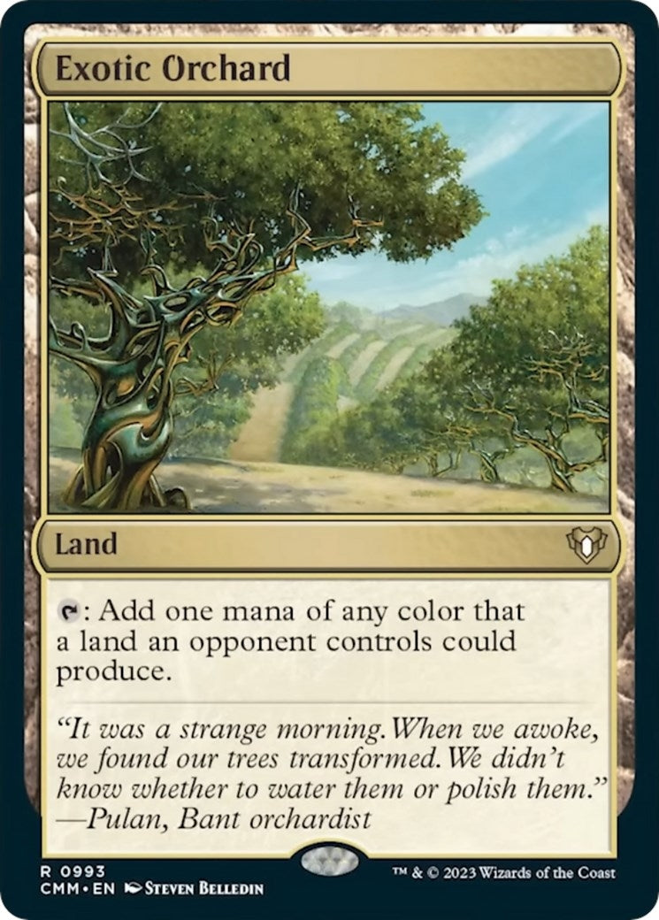 Exotic Orchard (993) [CMM] - MTG Single