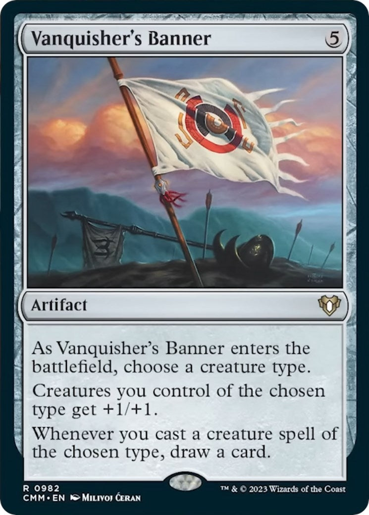 Vanquisher’s Banner (982) [CMM] - MTG Single