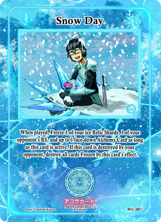 Snow Day (87) (WC1E) - Akora TCG Single