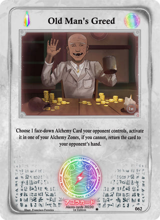 Old Man’s Greed (62) (SW1E) - Akora TCG Single