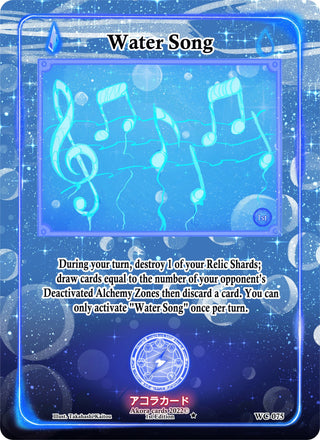 Water Song (75) (WC1E) - Akora TCG Single