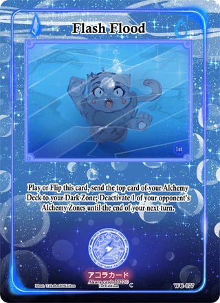 Flash Flood (77) (WC1E) - Akora TCG Single