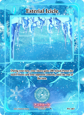 Esterial Icicle (83) (WC1E) - Akora TCG Single
