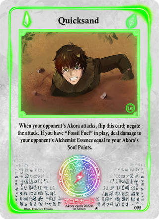 Quicksand (95) (SW1E) - Akora TCG Single