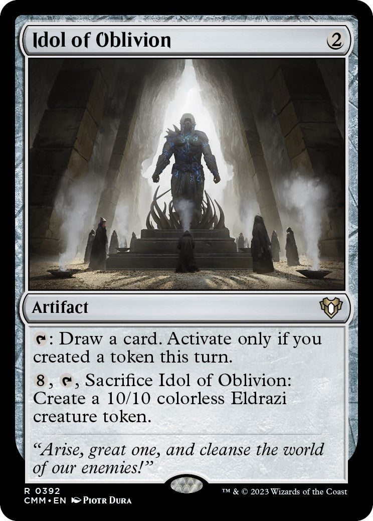 Idol of Oblivion (392) [CMM] - MTG Single