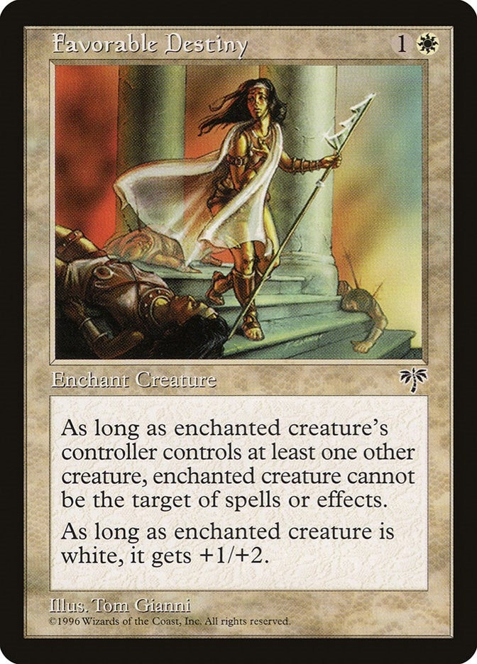 Favorable Destiny [MIR] - MTG Single