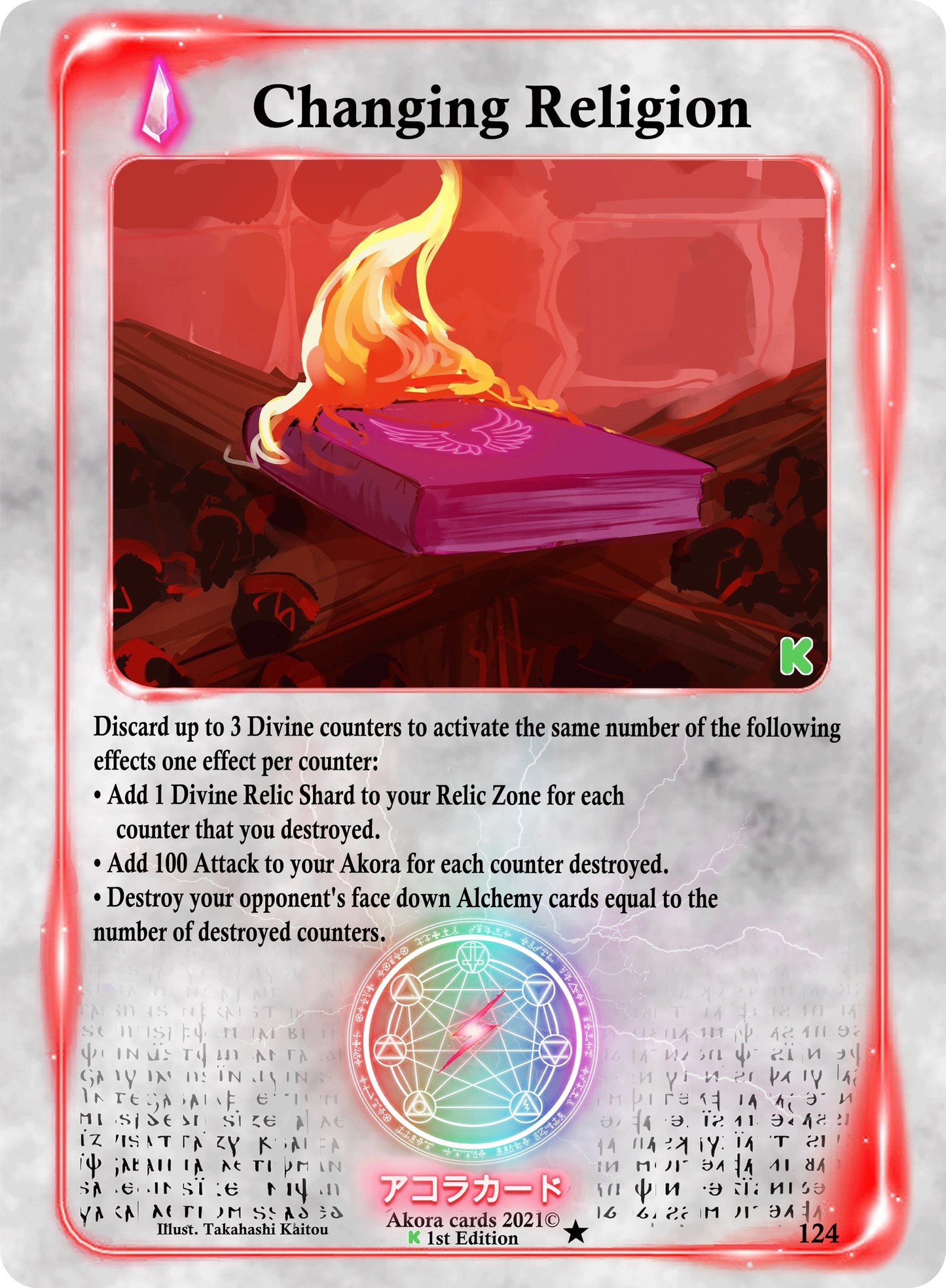 Changing Religion (124) (SWKE) - Akora TCG Single