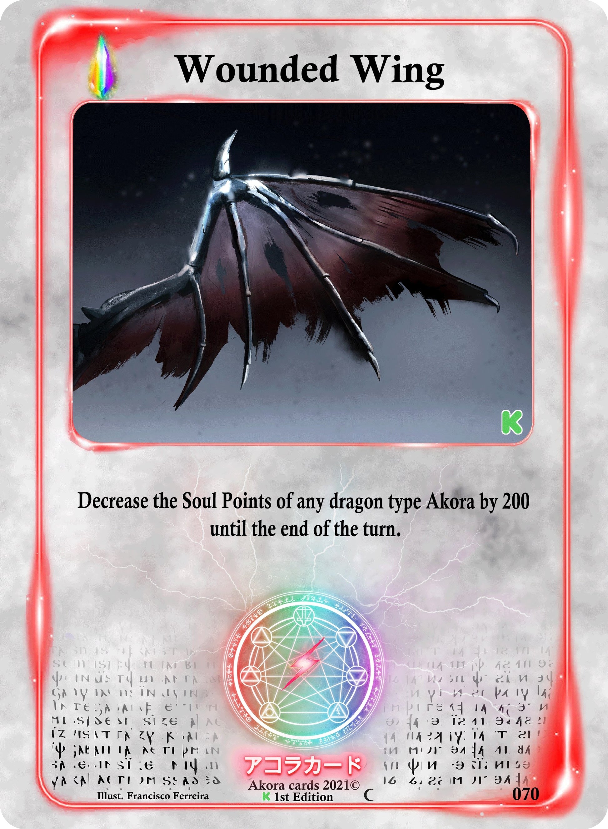 Wounded Wing (70) (SWKE) - Akora TCG Single