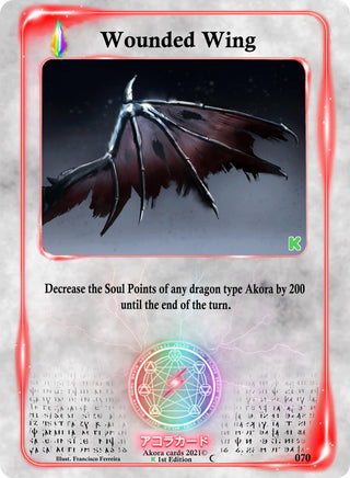 Wounded Wing (70) (SWKE) - Akora TCG Single