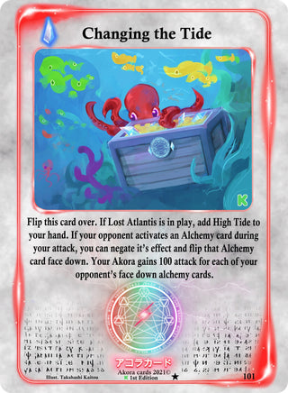 Changing the Tide (101) (SWKE) - Akora TCG Single