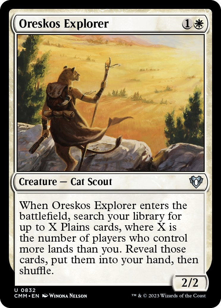 Oreskos Explorer (832) [CMM] - MTG Single
