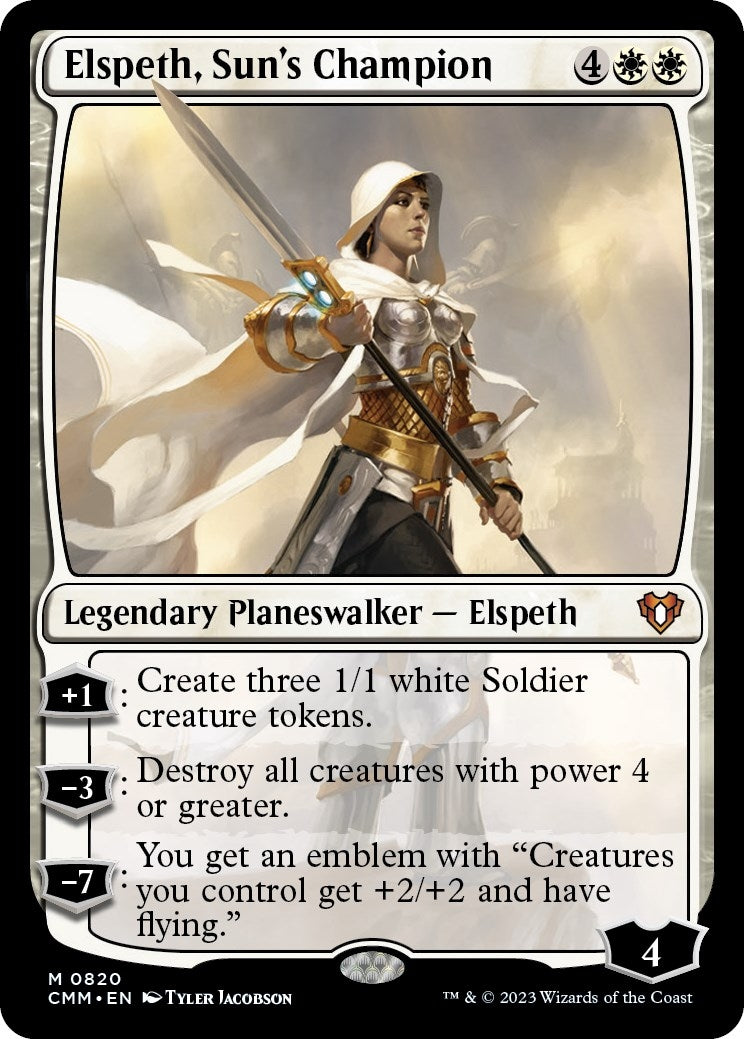 Elspeth Sun’s Champion (820) [CMM] - MTG Single