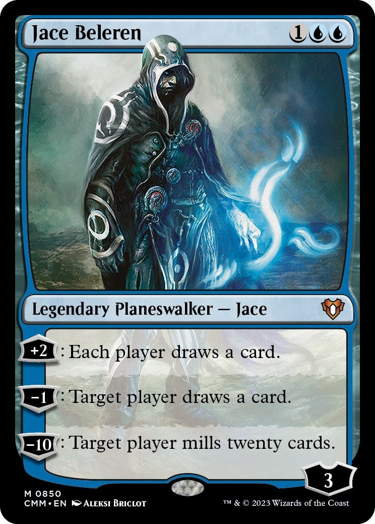 Jace Beleren (850) [CMM] - MTG Single