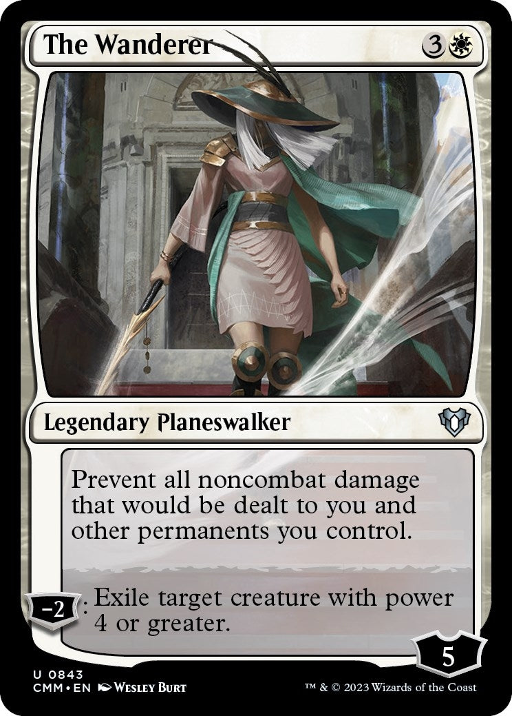 The Wanderer (843) [CMM] - MTG Single