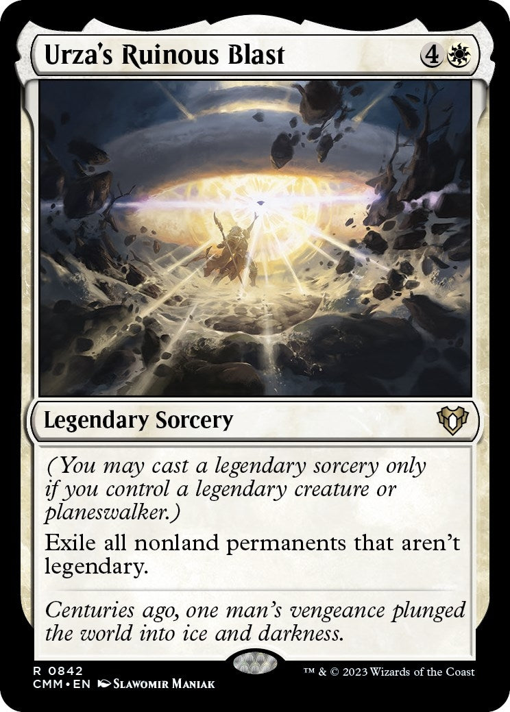 Urza’s Ruinous Blast (842) [CMM] - MTG Single