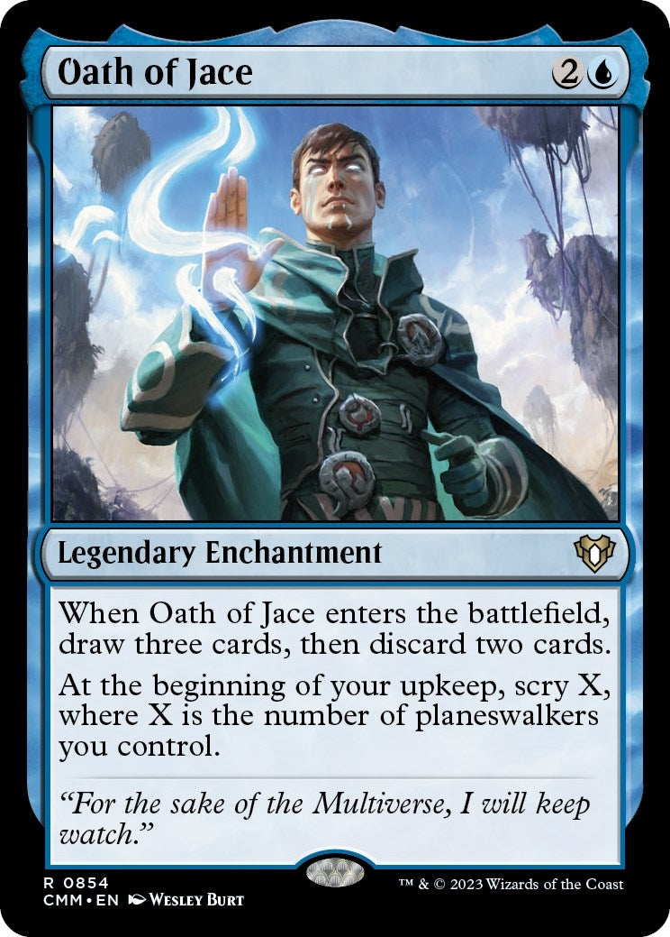 Oath of Jace (854) [CMM] - MTG Single